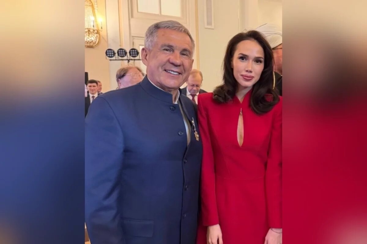    Алина Загитова встретилась с Рустамом Миннихановым в Москве