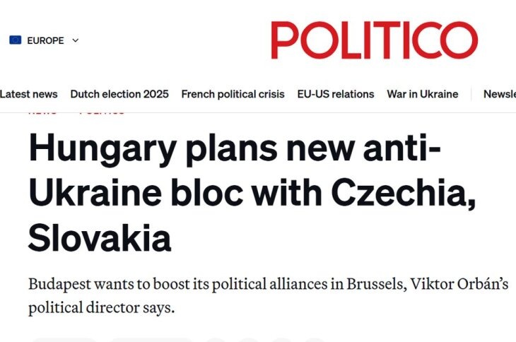     Скриншот статьи с сайта politico.eu.