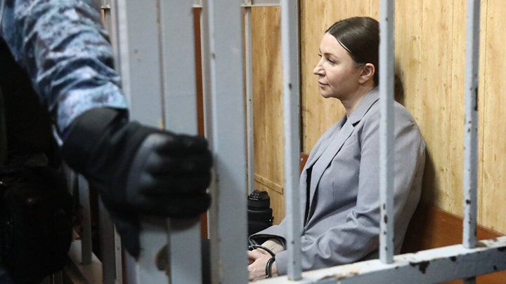    Блиновская во время судебного заседания. Фото: Артур Новосильцев/АГН "Москва"