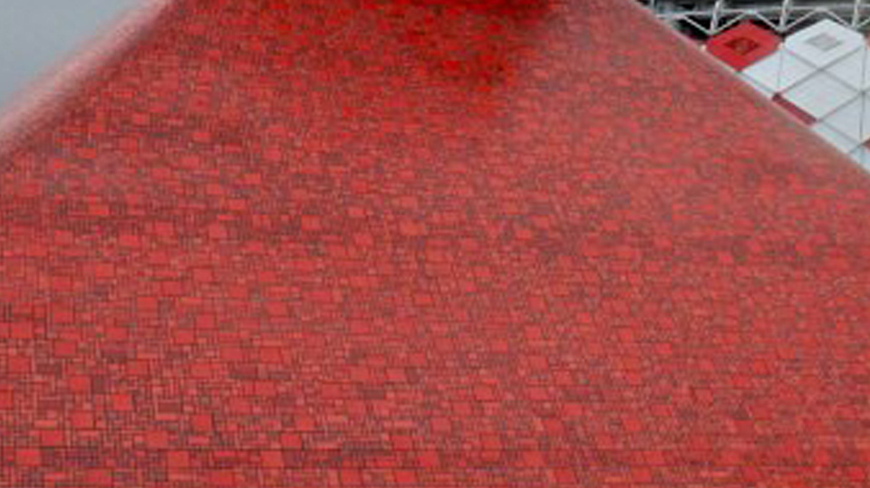 Фрагмент панно из смальто керамики(листайте галерею)