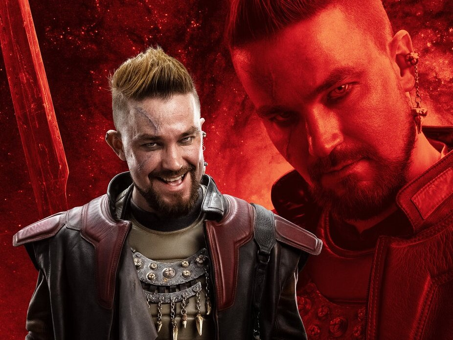 Абсолютно безумный персонаж. Получился ведь...