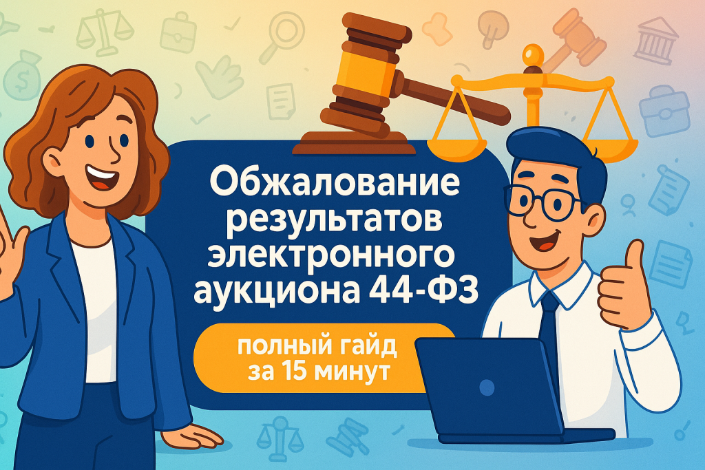    Обжалование результатов электронного аукциона 44-ФЗ: полный гайд за 15 минут