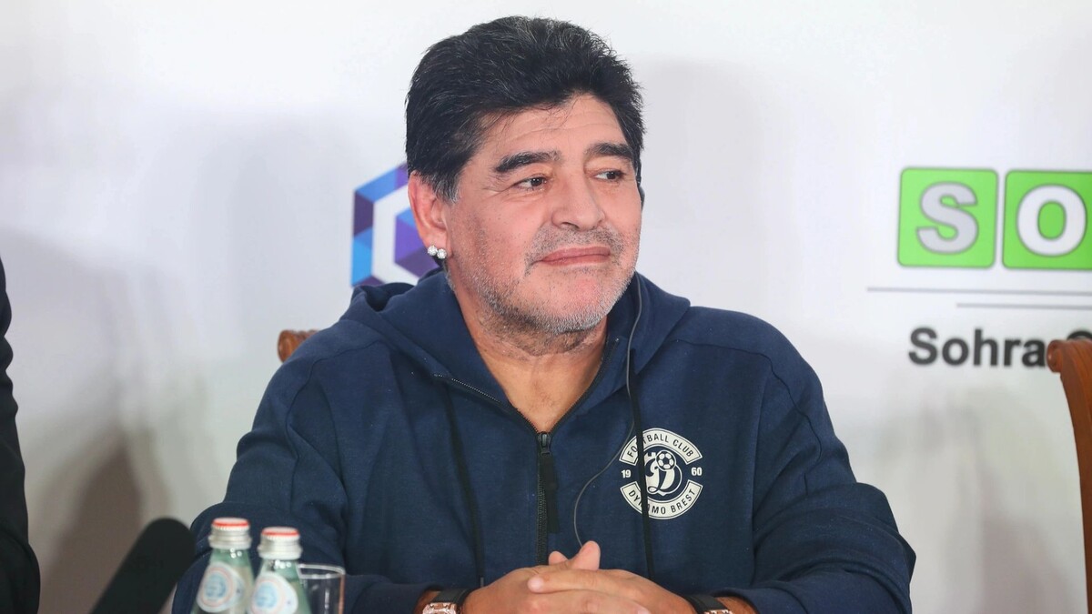    Диего Марадона в 2018 году. Фото: Andrew Will/Shutterstock/Fotodom