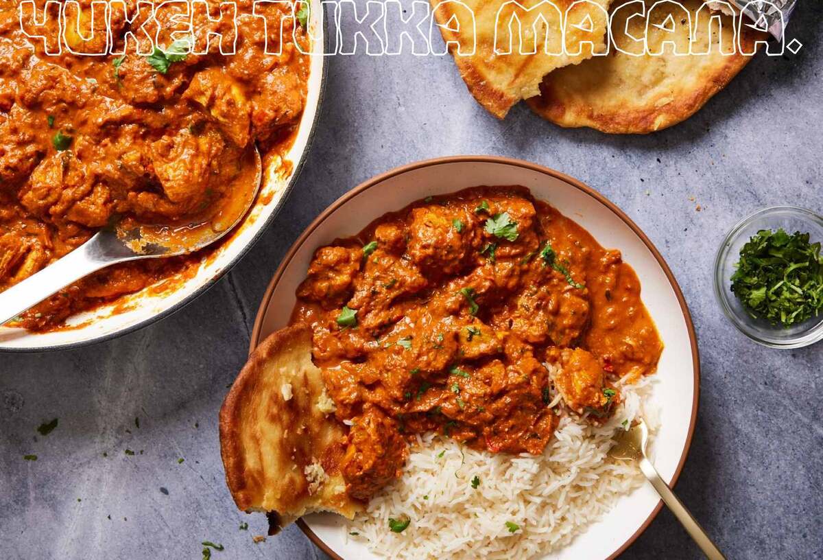 чикен тикка масала.