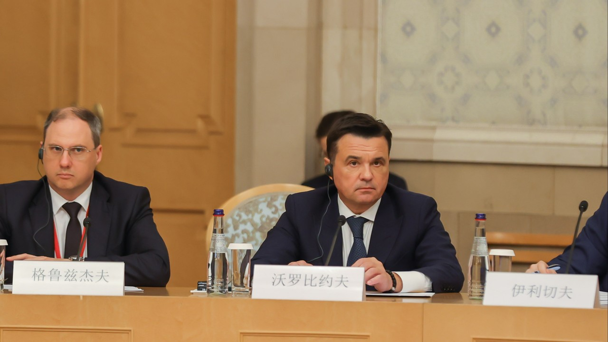 Официальная встреча с участием представителей Московской области и зарубежных делегаций, (источник: mosreg.ru)
