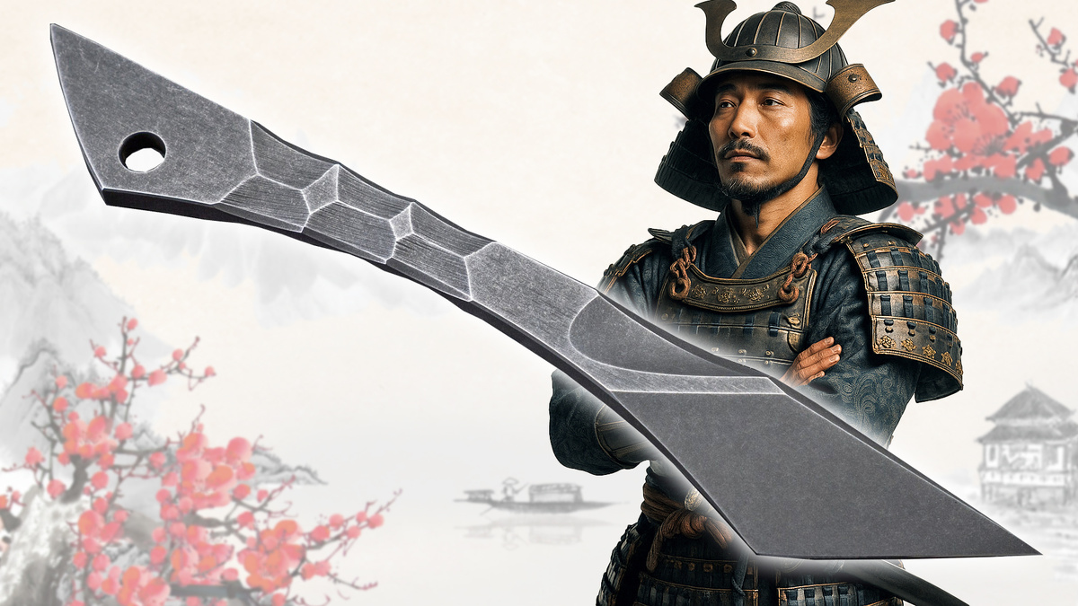 Традиционный японский нож киридаши