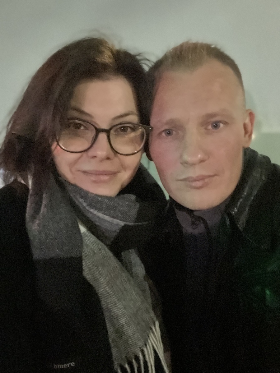 Это я и Максим-благодарный мужчина. Фото выкладываю с разрешения.