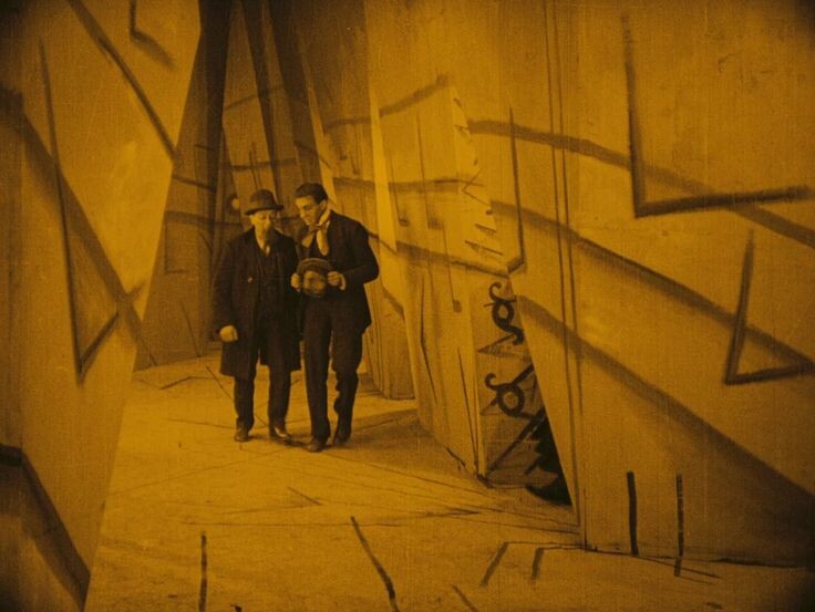 Кадр из фильма Роберта Вине «Кабинет доктора Калигари» (Das Cabinet des Dr. Caligari 1920)