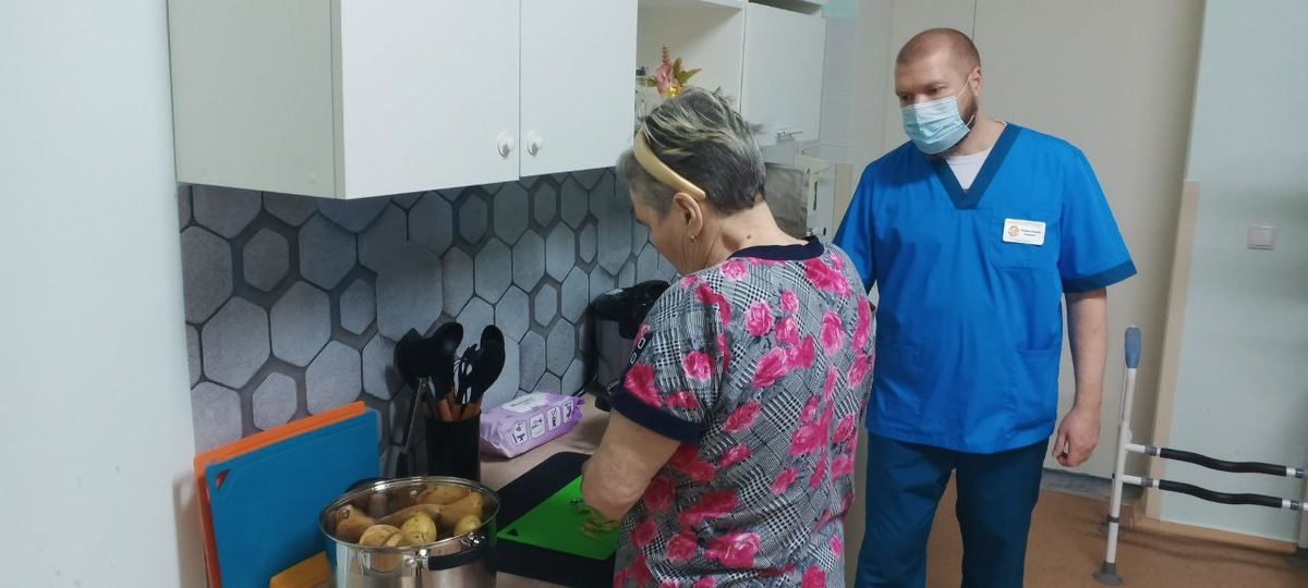 Реабилитация будничных действий. Фото: Тульская служба новостей