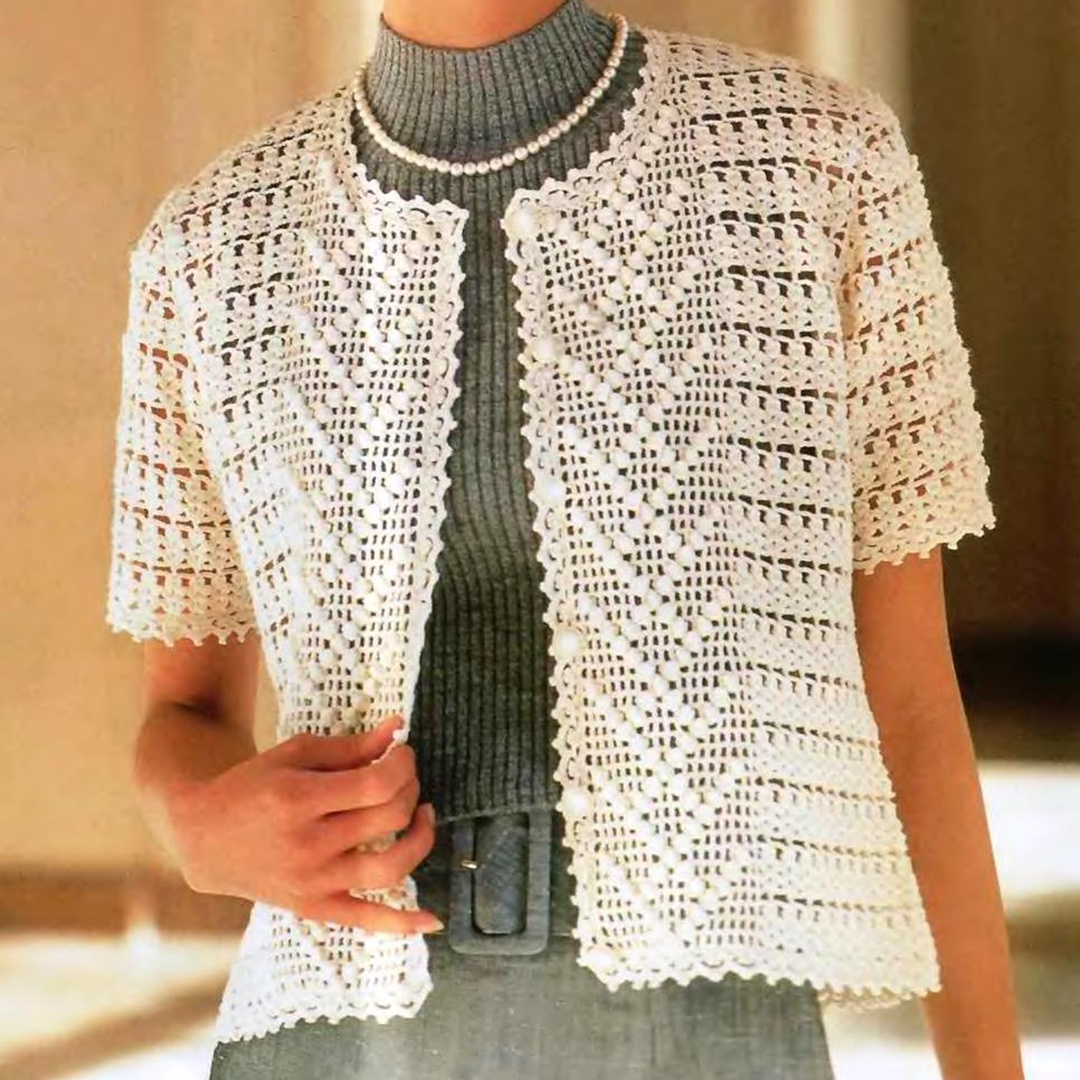 из японского журнала 編んでみようシリーズ