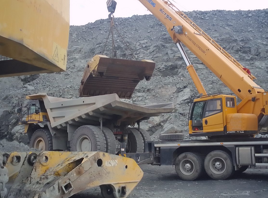 Фото читателя "Юрий Стрелец".  В карьере.