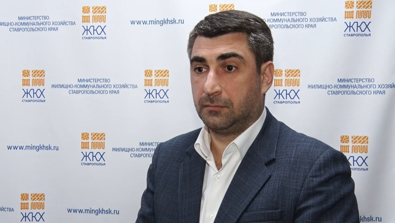    Первый замминистра ЖКХ Ставропольского края Григорий Нерсесов Фото: Правительство Ставропольского края