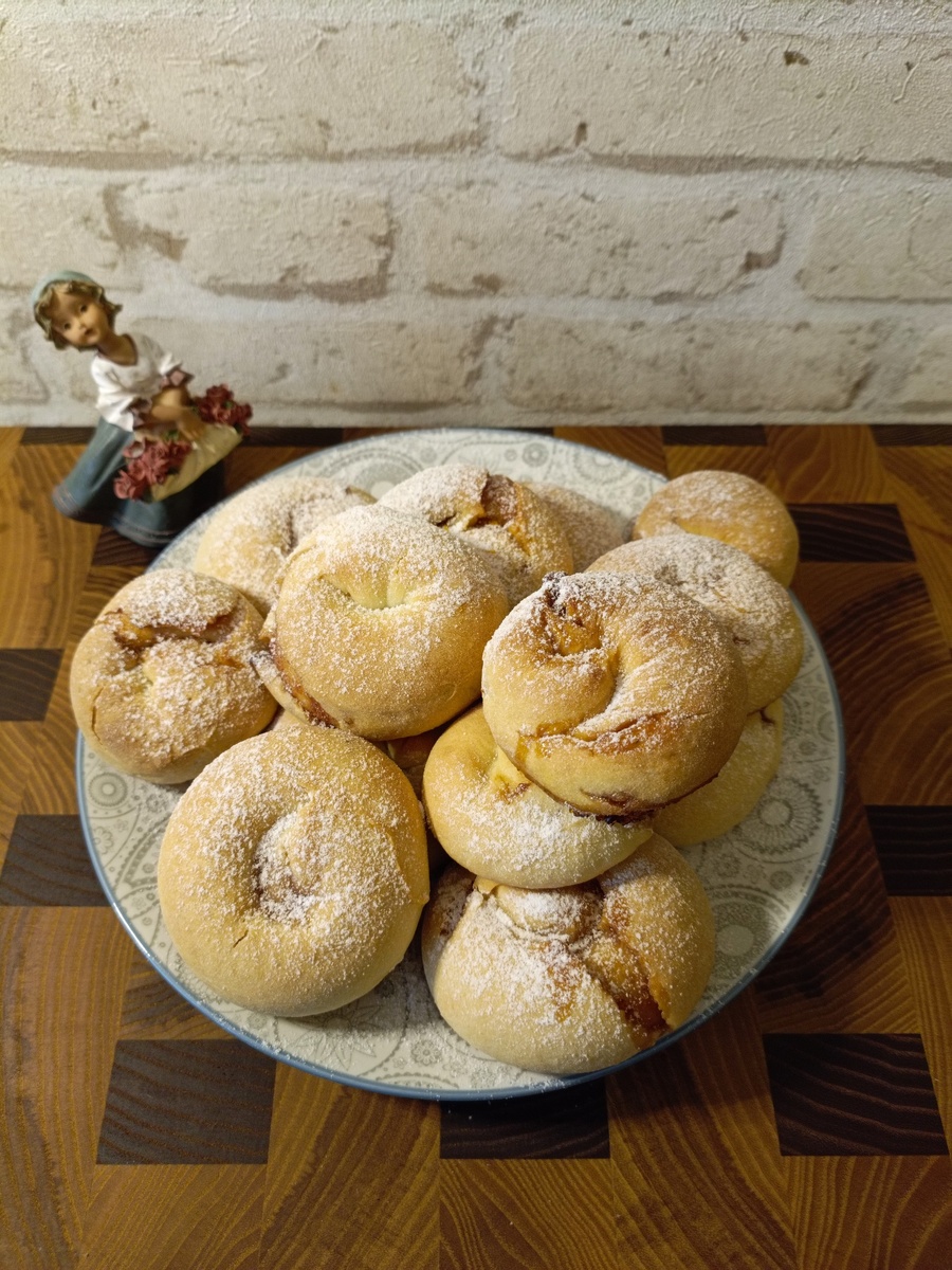 Печенье на кефире с начинкой. Фото автора 