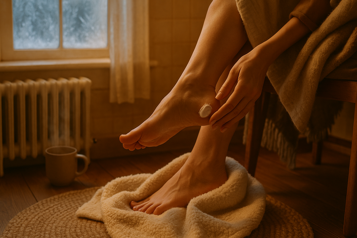 Почему кожа на пятках трескается осенью и зимой: главные ошибки ухода и как восстановить барьер