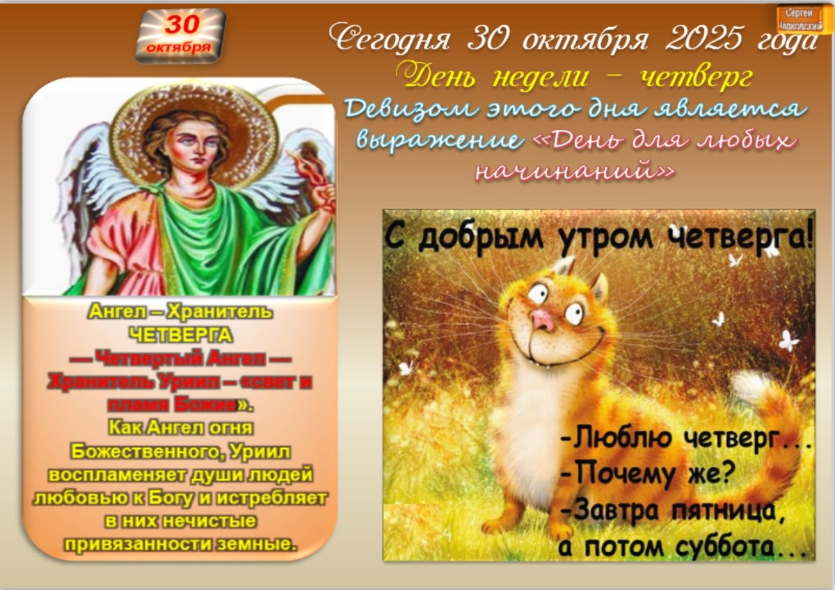 Встречаем новый день