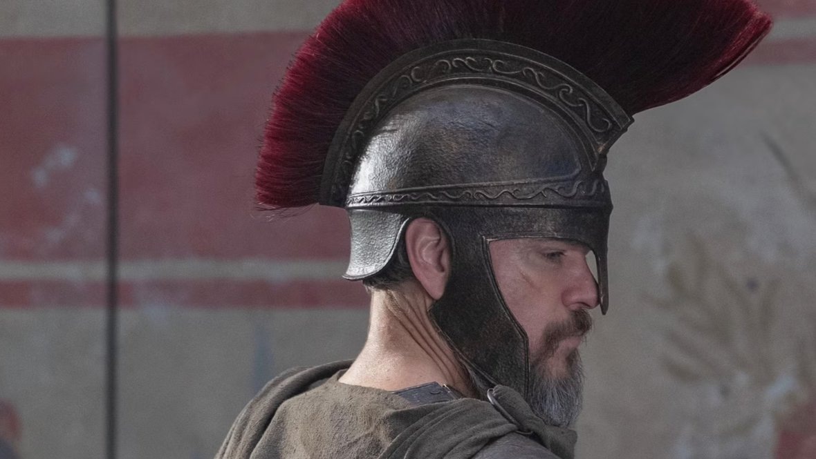    кадр со съемок фильма «Одиссея», реж. Кристофер Нолан/Universal Pictures