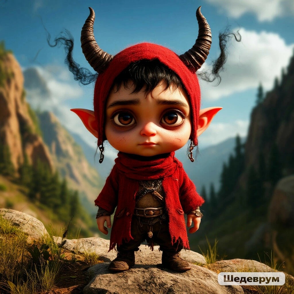 Вот такой маленький