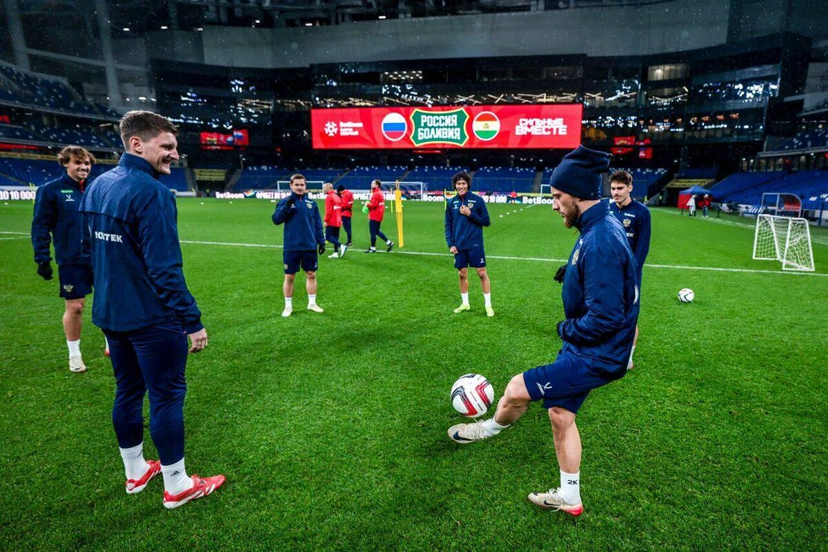 фото: соц.сети сборной России по футболу
