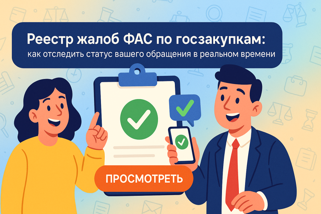    Реестр жалоб ФАС по госзакупкам: как отследить статус вашего обращения в реальном времени