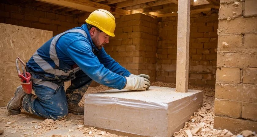    Теперь можно ходить босиком: утепляем подпол в доме за 2 часа — без мороки с минватой, пенопластом и экструзией