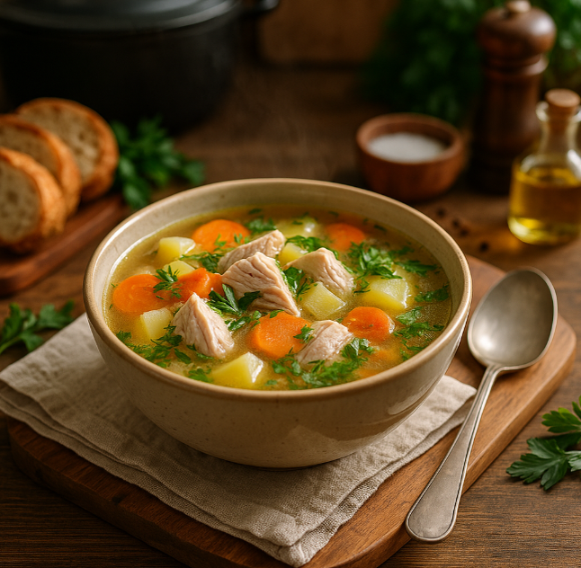 Суп с индейкой и овощами рецепты от Дарики