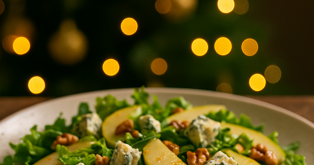 Салат „Сапфир“ 💎 — изысканный и быстрый салат с грушей и сыром для Новогоднего стола 2026! 2 варианта: БЮДЖЕТНО И НЕ ОЧЕНЬ🙂