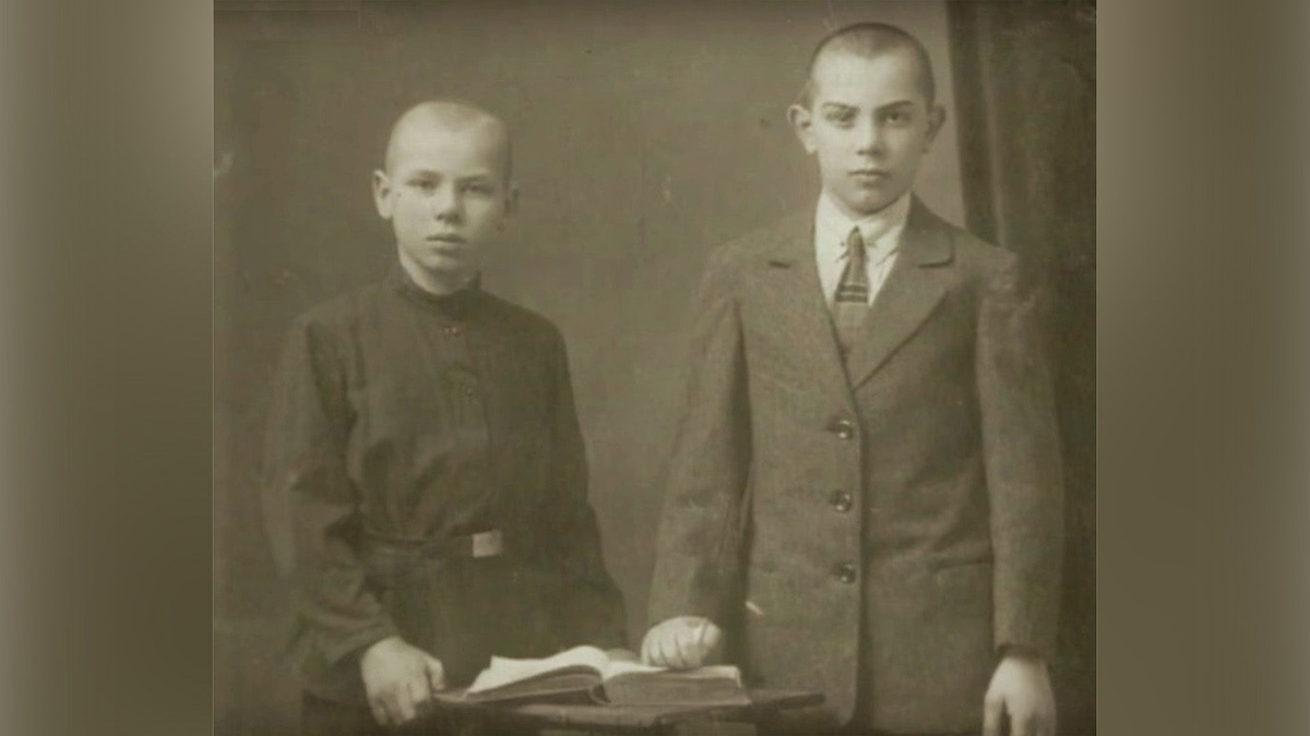 Георгий Жженов с братом