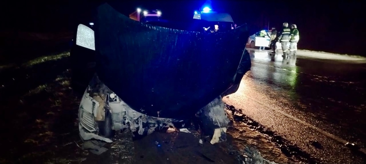    Четыре человека пострадали в ДТП на трассе в Карелии© Госкомитет Карелии по безопасности