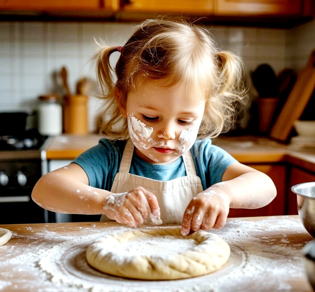 Главное, что ребенок старается