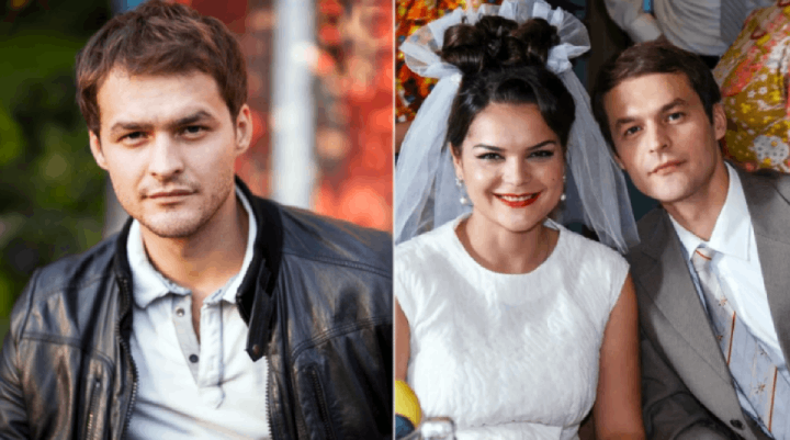 Михаил Гаврилов с Полиной Лазаревой - кадр из фильма "Журавль в небе"