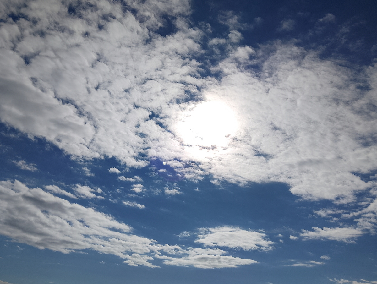 Небо тоже было прекрасно в тот день. Фото автора 