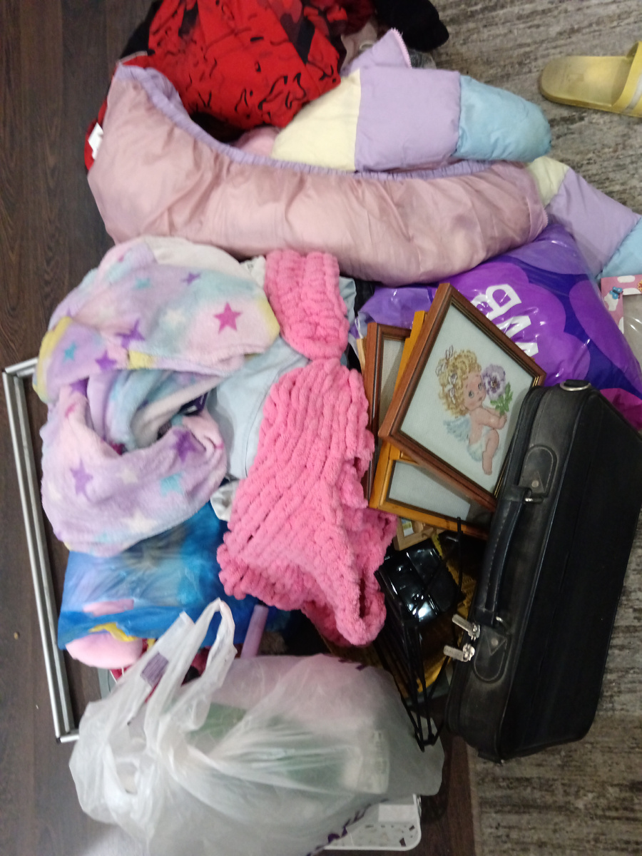 Как-то так. Некоторыми вещами вообще давно не пользовалась.