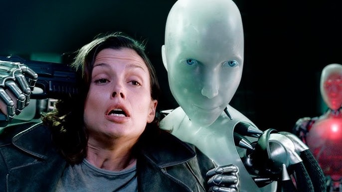 Кадр из фильма "Я робот"