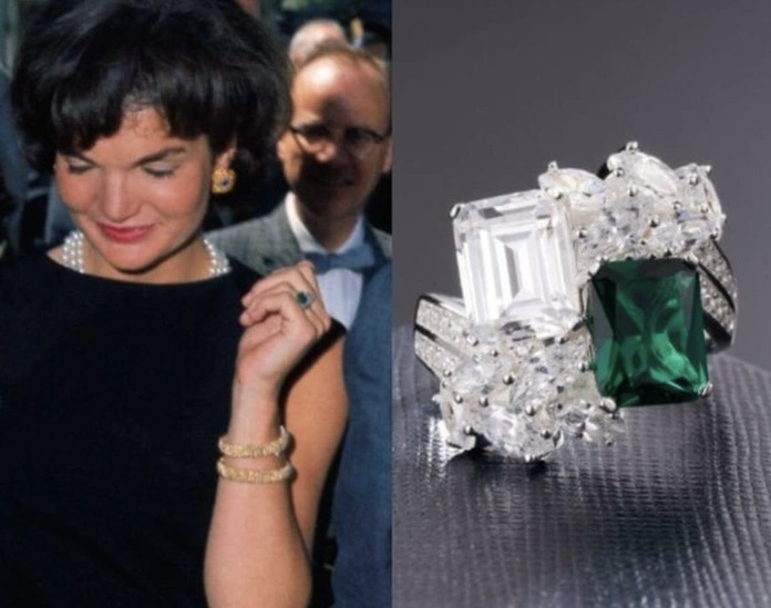 Помолвочное кольцо Жаклин Бувье