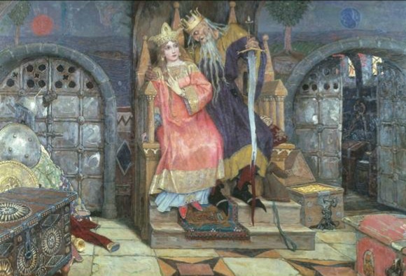 В. М. Васнецов, "Кощей Бессмертный", 1917-1926 г., Мемориальный дом-музей В. М. Васнецова, Москва.