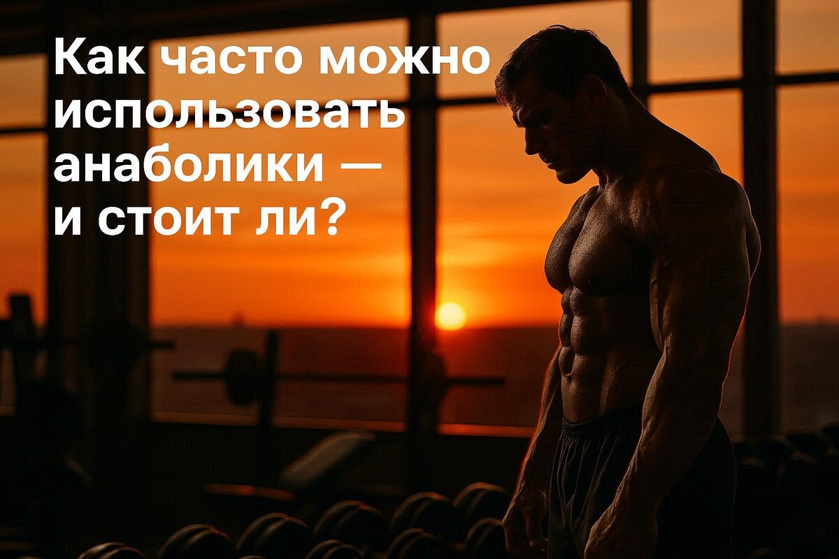 Как часто можно курсить анаболиками?