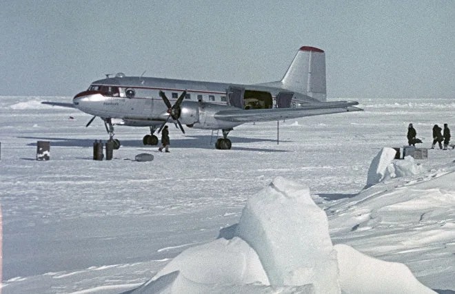 Ил-14 в Арктике. Источник: avatars.dzeninfra.ru