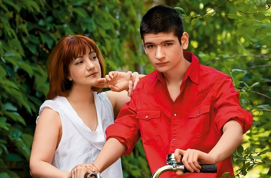 Мария Буркова с сыном