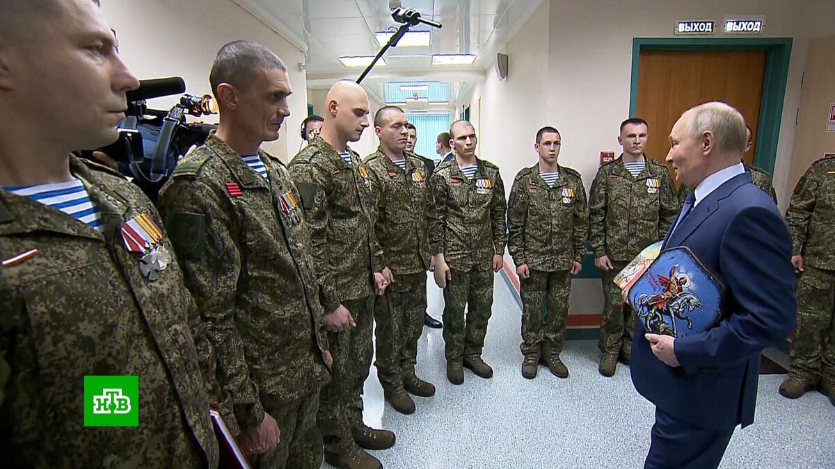    «Это в генах у нас»: Путин — о героизме бойцов СВО