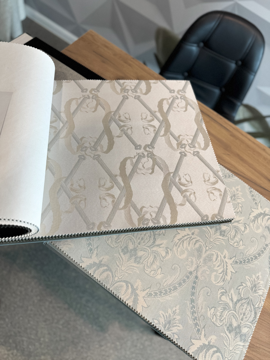 тканевые бесшовные обои