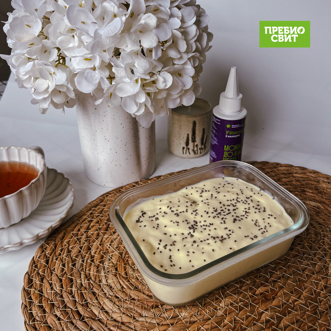 Пудинг с манго без сахара