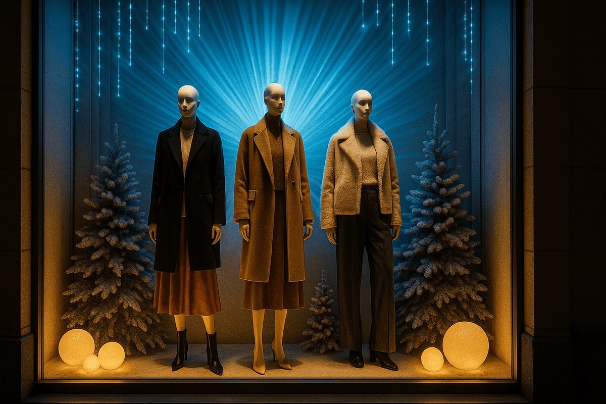 Витрина магазина одежды