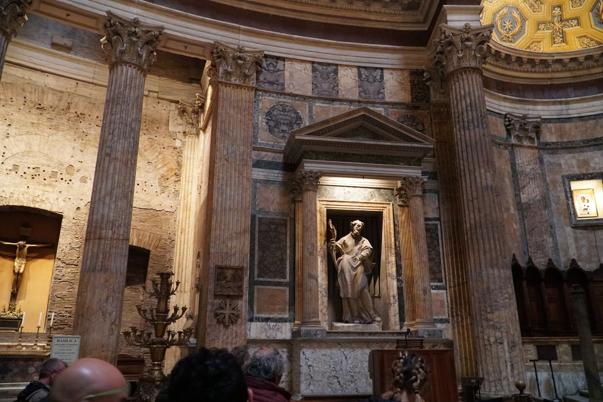 Римский бетон пережил империи: Пантеон стоит почти две тысячи лет.