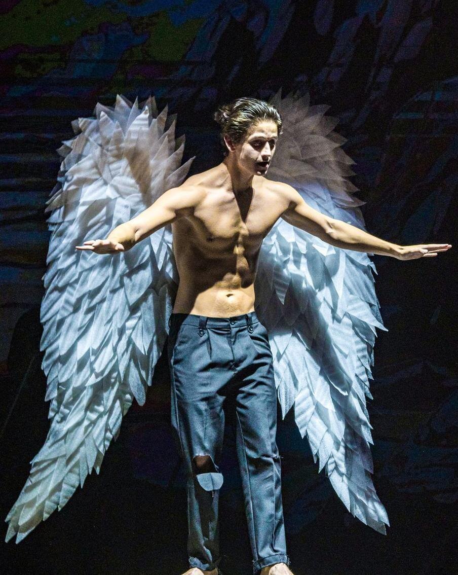 "Падший ангел" Даниэль Санкин. Пресс-служба Российского иллюзионного форума 