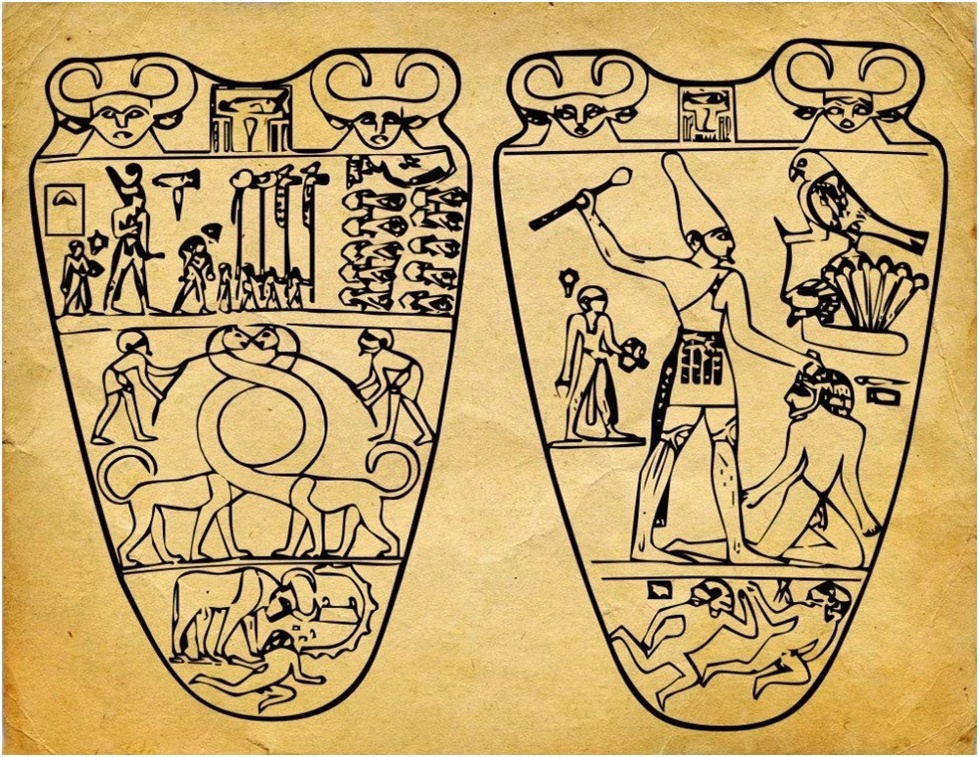 Палетка Фараона Нармера - источник яндекс картинки
