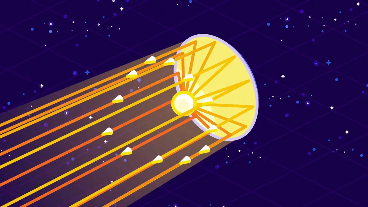 Иллюстрация к звёздному двигателю Шкадова