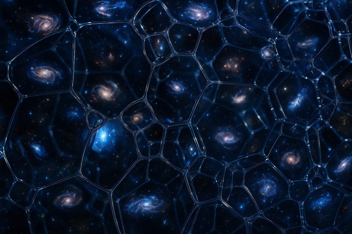 Условная визуализация Всеобъемлющего Гравитационного Поля (ВГП)