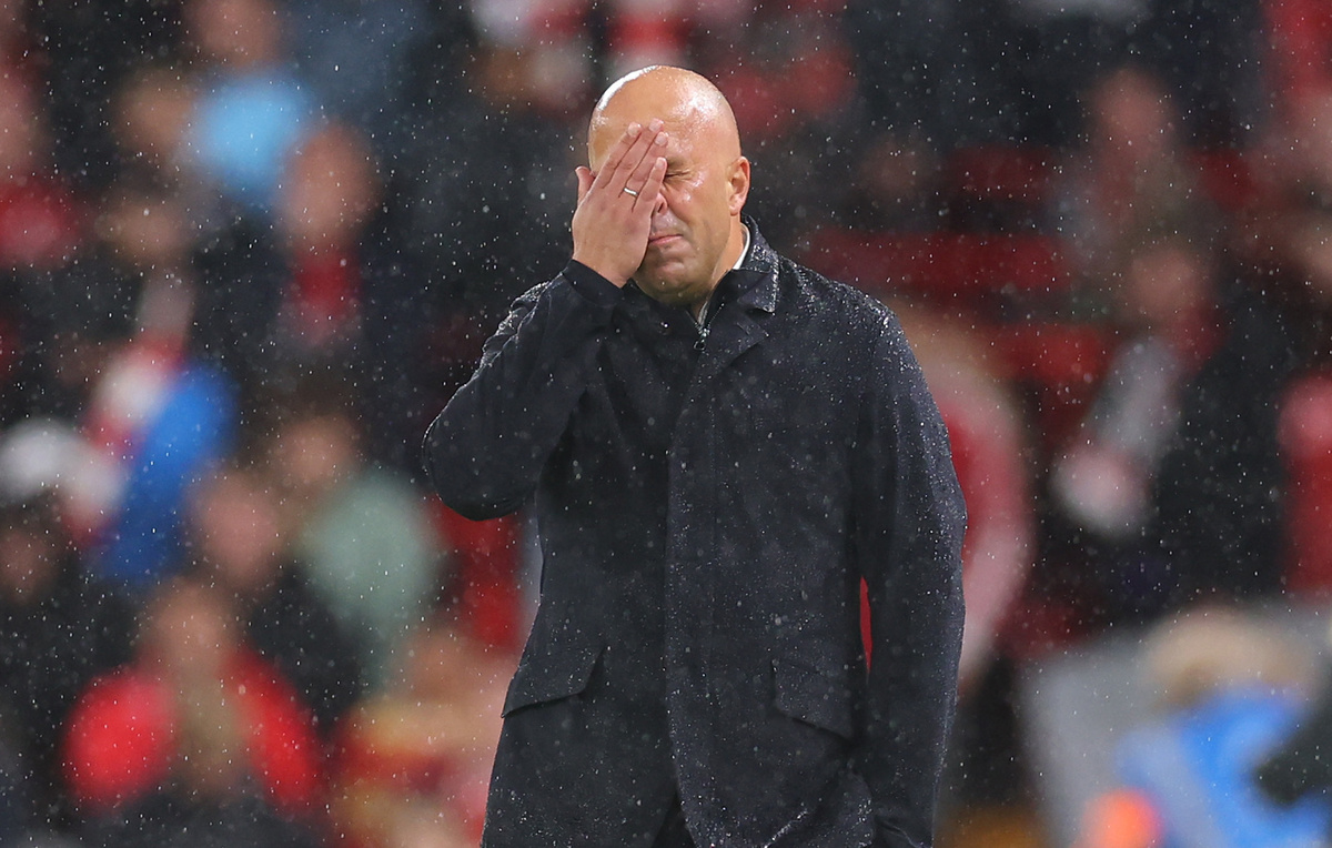    Главный тренер "Ливерпуля" Арне Слот  Molly Darlington/Getty Images