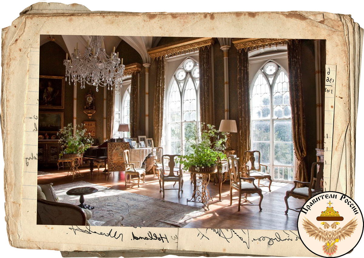 Интерьеры как в готических романах