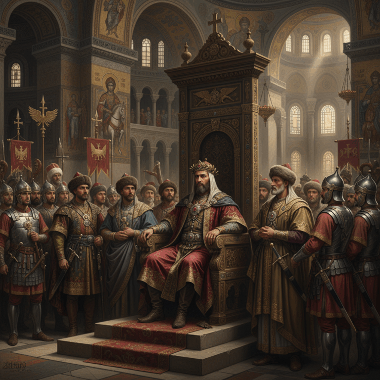 Коронация хана Менгли-Герая императором в Риме